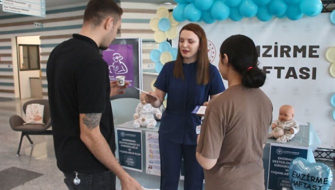 Kütahya Şehir Hastanesinde "Dünya Emzirme Haftası" etkinlikleri gerçekleştirildi