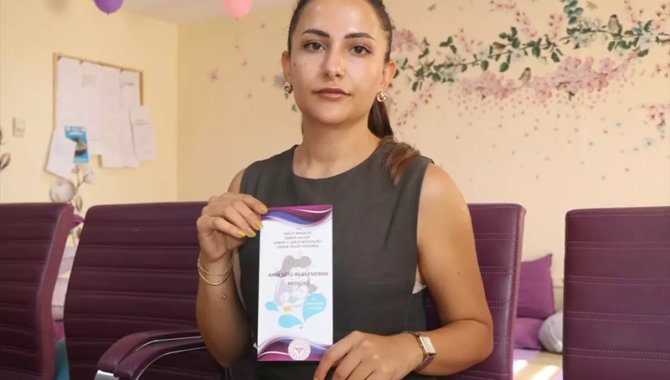 Çankırı'da bebeklerini emzirmede sorun yaşayan anneler çözümü "Emzirme Destek Hattı" ile buluyor