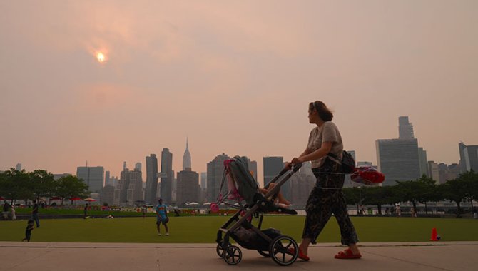 Kanada'daki orman yangınları nedeniyle ABD'deki 11 eyalette hava kalitesi uyarısı verildi