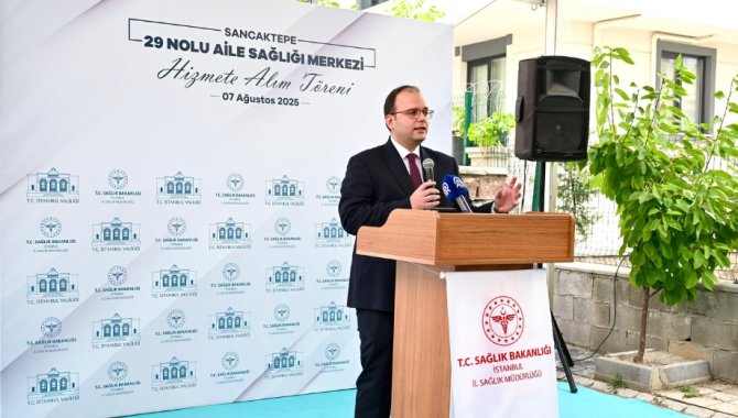 Sancaktepe 29 Nolu Aile Sağlığı Merkezi törenle açıldı