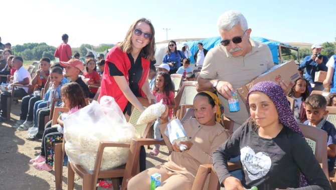 Yozgat'ta mevsimlik işçiler ve çocukları için etkinlik düzenlendi
