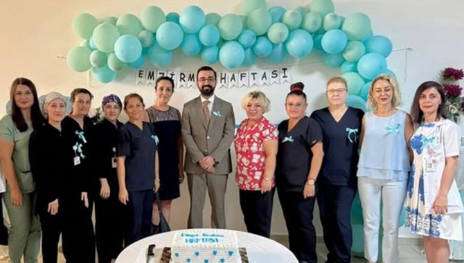 Kemer Devlet Hastanesinde Dünya Emzirme Haftası etkinliği düzenlendi