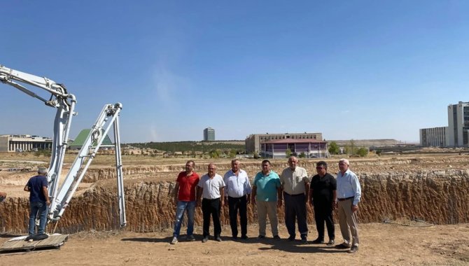 Kırşehir'de Sağlık Bilimleri Fakültesi binasının temeli atıldı