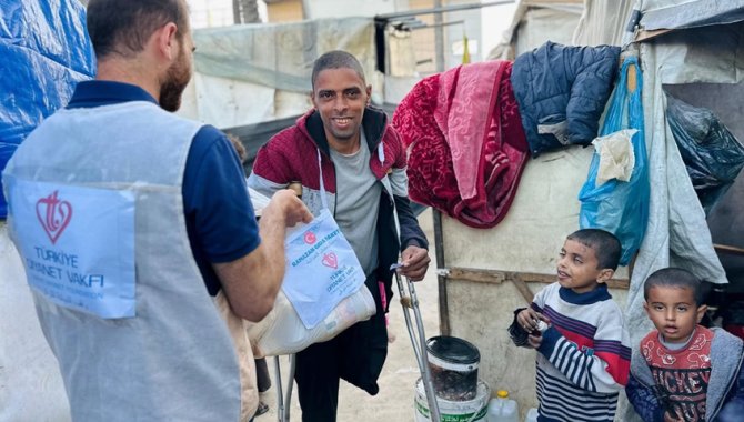 Türkiye Diyanet Vakfı, Gazze'ye 35 milyon dolara yakın insani yardım ulaştırdı