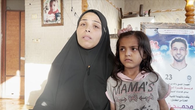 İsrail'in yardım alırken öldürdüğü milli basketbolcunun karısı, eşinin çocukları için hayatını feda ettiğini söyledi