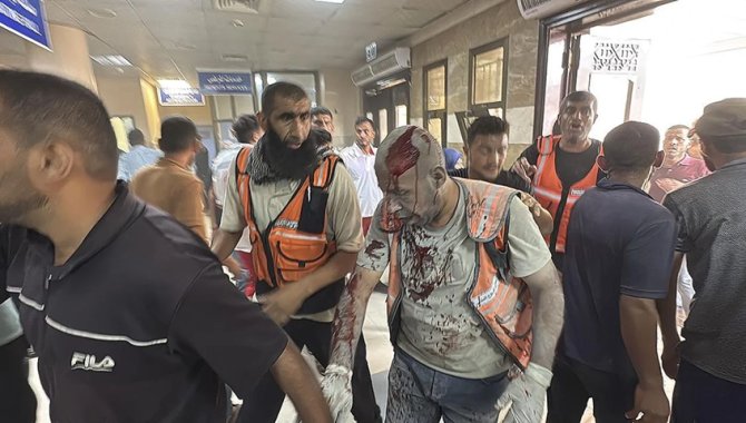 DSÖ'ye göre İsrail'in hedef aldığı Nasır Hastanesinin tahliyesi "felaketin de ötesinde" olur