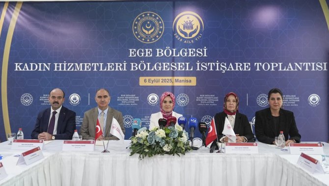 Bakan Göktaş, "Ege Bölgesi Kadın Hizmetleri Bölgesel İstişare Toplantısı"nda konuştu: