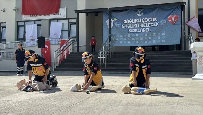 Kırklareli'nde "Sağlıklı Çocuk Sağlıklı Gelecek" etkinliği yapıldı