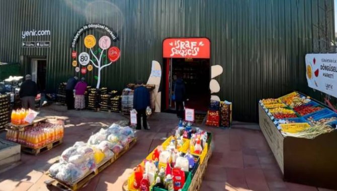 Türkiye'nin ilk döngüsel marketi israfın önlenmesine katkı sağlıyor