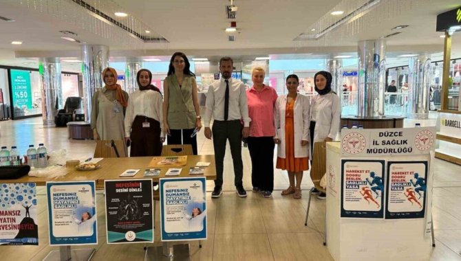 Düzce'de Halk Sağlığı Haftası etkinlikleri