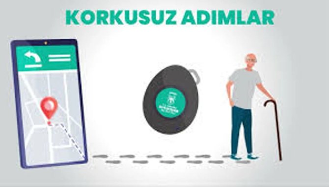Kahramankazan'da Alzheimer ve demans hastalarına takip cihazı desteği