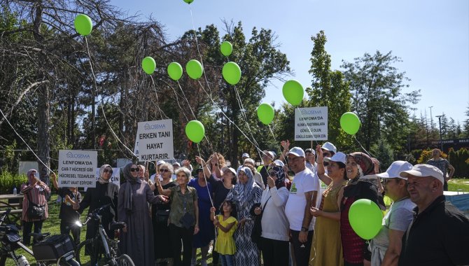 Lösemili Hastalar Derneği lenfoma farkındalığı için pedal çevirdi