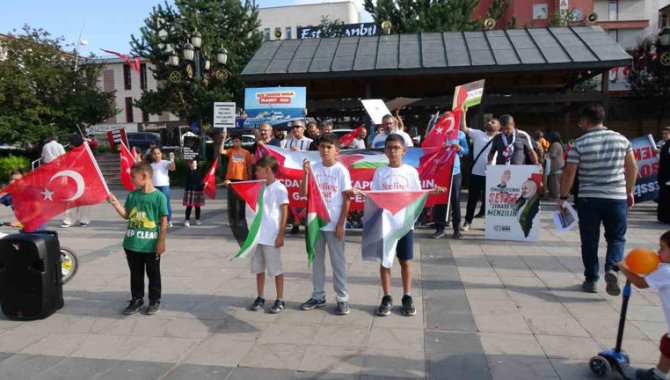 Erzurum'da sağlık çalışanları 96 haftadır Gazze için yürüyor