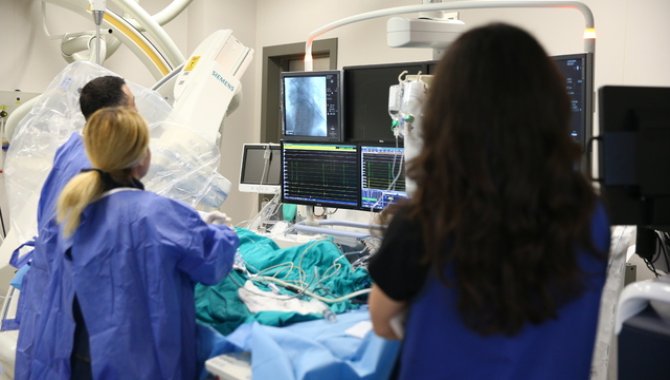 Adana Şehir Eğitim ve Araştırma Hastanesi'nde 8 yılda 120 bin anjiyo yapıldı