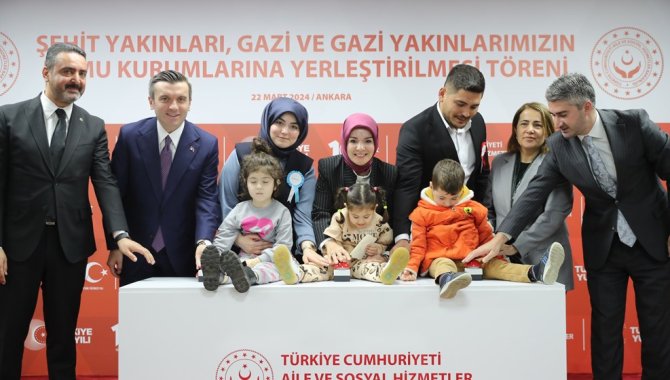 Bakan Göktaş, Şehit Yakınları Gazi ve Gazi Yakınlarının Kamu Kurumlarına Yerleştirilmesi Kura Töreni'nde konuştu: