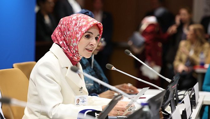 Bakan Göktaş, BM'deki "Birlikte Daha İyiye: Aileden Başlayan Küresel Dayanışma" etkinliğinde konuştu: