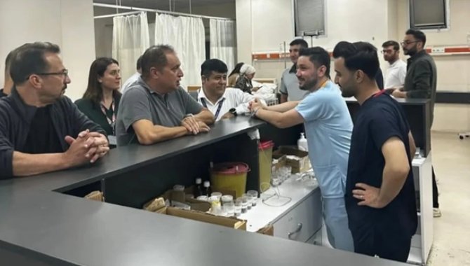 Şırnak İl Sağlık Müdürü Sili, Cizre Devlet Hastanesini ziyaret etti