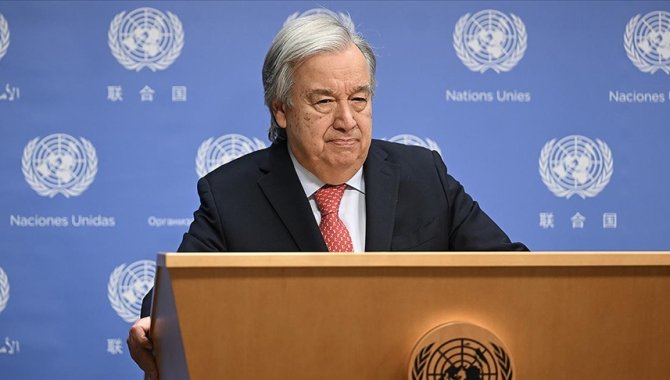 BM Genel Sekreteri Guterres, Cenevre'de "Sevilla Taahhüdü"nün tanıtımında konuştu: