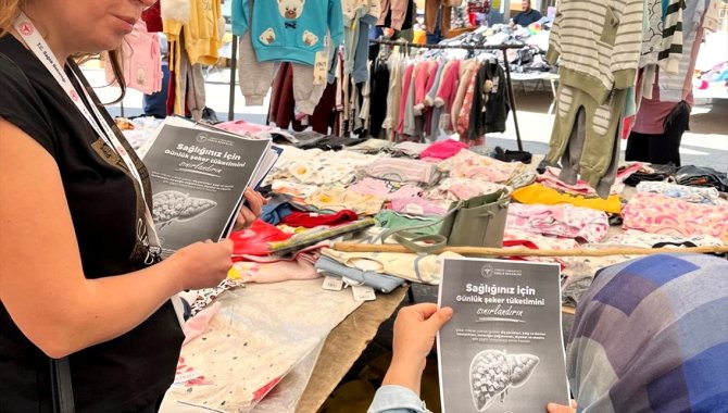 Gelibolu'da vatandaşlar şeker tüketimi konusunda bilgilendirildi