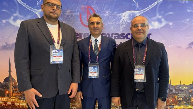 İstanbul'da "1. Dünya Girişimsel Nöroloji ve Nöroşirürji Kongresi" düzenlendi