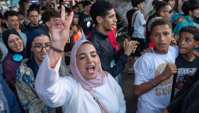 Fas'ta "Z Kuşağı" protestoları yedinci gününde sürdü