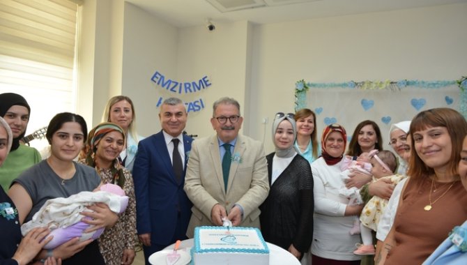 Kepez Devlet Hastanesinde "Emzirme Haftası" kapsamında program düzenlendi