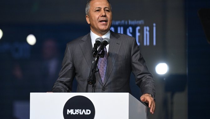 İçişleri Bakanı Ali Yerlikaya, Kayseri'de konuştu: