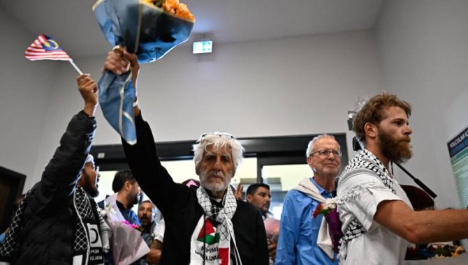 Hastanede durumları takip edilen Küresel Sumud Filosu aktivistleri taburcu edildi