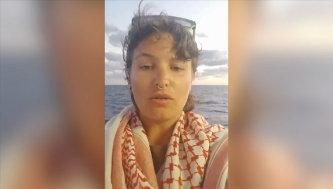 Özgürlük Filosu Koalisyonundan Kanadalı Ellis: "Yelken açmaya devam edeceğiz çünkü soykırım sona ermeli"