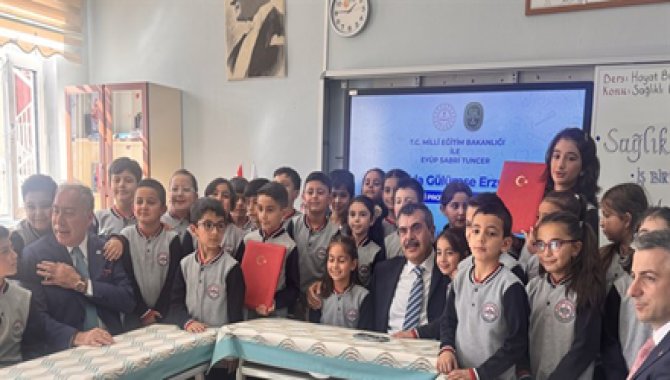 Milli Eğitim Bakanı Tekin, "Sağlıklı Gülümse Erzurum İş Birliği İmza Protokolü"ne katıldı: