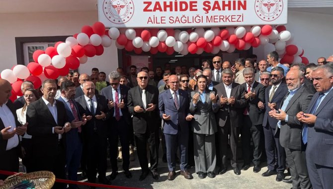 Patnos'ta Zahide Şahin Aile Sağlığı Merkezi törenle hizmete açıldı