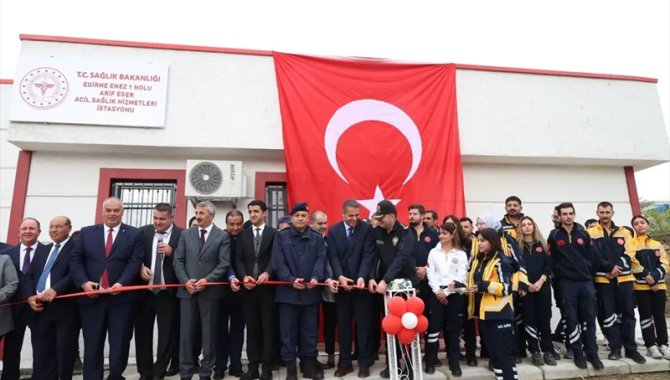 Edirne Valisi Sezer Enez'de açılışlar gerçekleştirdi
