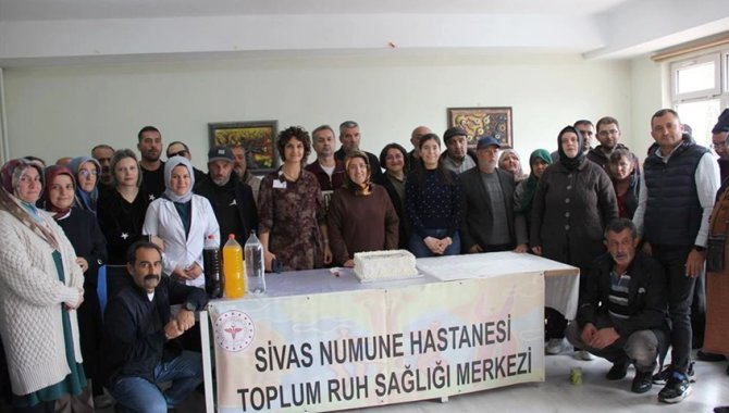 Sivas Numune Hastanesinde Dünya Ruh Sağlığı Günü etkinliği düzenlendi
