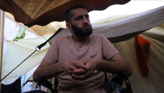 İsrail işkencesi sonucu görme yetisini kaybeden Filistinli Mahmud, özgürlüğüne acı içinde kavuştu