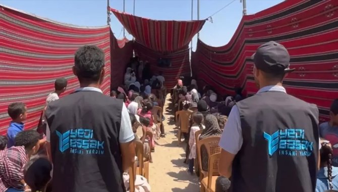Yedi Başak İnsani Yardım Derneği, Gazze'de 5,7 milyon kişiye yardım ulaştırdı
