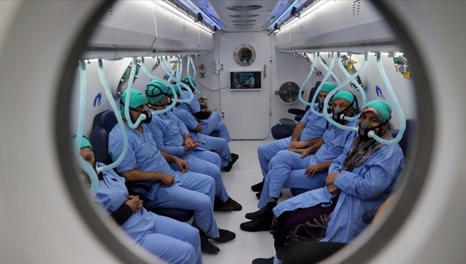 Sivas'taki "Hiperbarik Oksijen Tedavi Merkezi"nden 400 hasta faydalandı