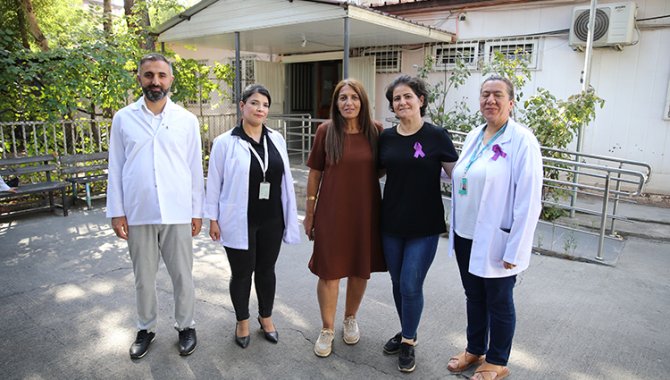 KETEM'in yönlendirmesiyle gittiği hastanede kanser olduğunu öğrenen kadın tedaviyle iyileşti