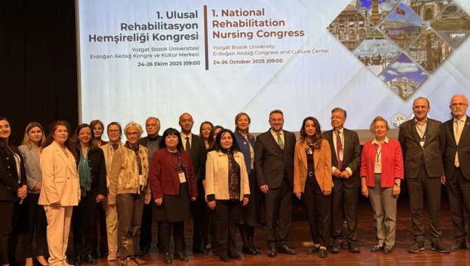 Yozgat'ta 1. Ulusal Rehabilitasyon Hemşireliği Kongresi başladı