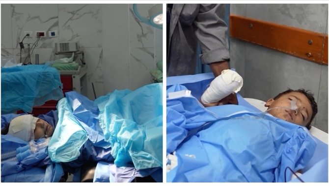 İsrail saldırılarından kalan patlamamış mühimmat, Gazzeli ikizlerin "hayatını kararttı"