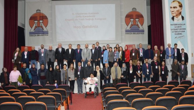 4. Uluslararası Orta Karadeniz Engelli ve Yaşlı Sağlığı Kongresi sona erdi