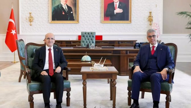 Bakan Memişoğlu, Hazine ve Maliye Bakanı Şimşek ile bir araya geldi