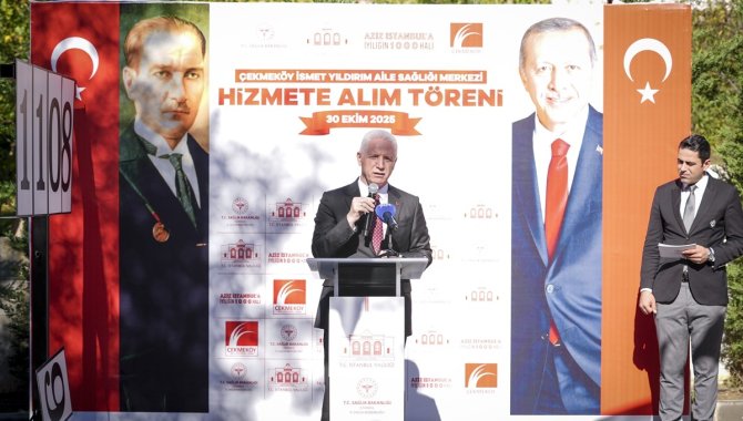Çekmeköy İsmet Yıldırım Aile Sağlığı Merkezi törenle hizmete açıldı