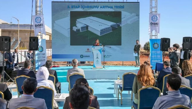 Diyarbakır'da "Merkez İçme Suyu Arıtma Tesisi 2. Etap Projesi"nin temeli atıldı