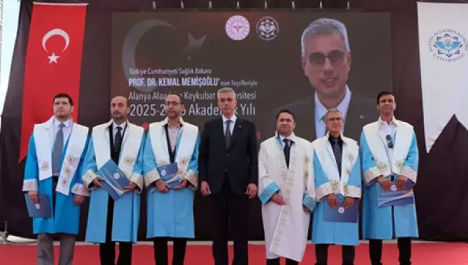 Bakan Memişoğlu, Alanya Alaaddin Keykubat Üniversitesi akademik yıl açılış töreninde konuştu: