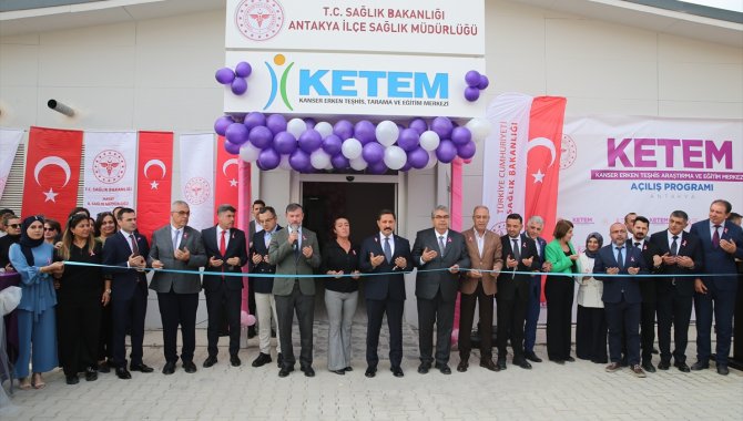 Hatay'da depremde yıkılan KETEM'in yeni yaptırılan binası hizmete girdi