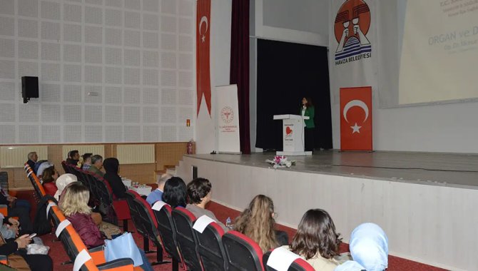 Havza’da organ bağışı etkinliği düzenlendi