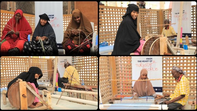 TİKA'dan Somalili kadın girişimcilere ekipman ve malzeme desteği