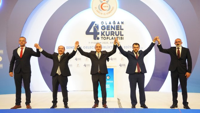 Öz Sağlık-İş Sendikası Genel Başkanlığına Devlet Sert yeniden seçildi