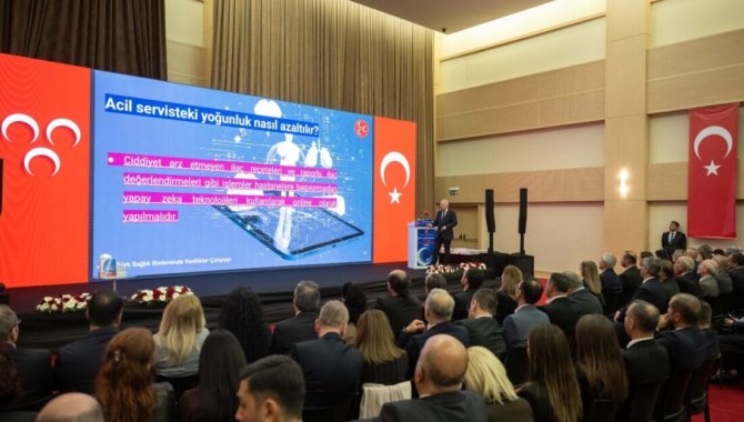 MHP'nin "Türk Sağlık Sisteminde Yenilikler Çalıştayı"nın sonuç bildirgesi yayımlandı