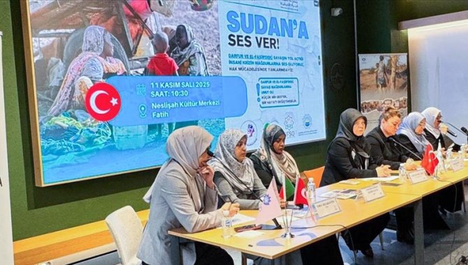 İstanbul'da "Sudan'a Ses Ver" kampanyası başlatıldı